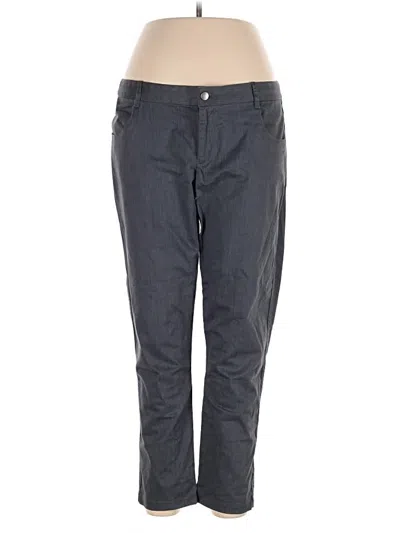 Pre-owned Gap Casual Pants In Gray