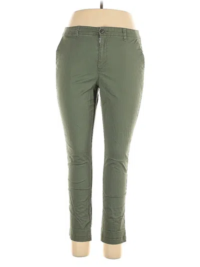 Pre-owned Gap Casual Pants In Green