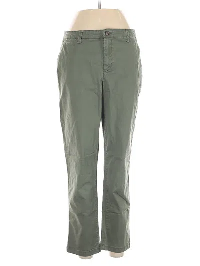 Pre-owned Gap Casual Pants In Green