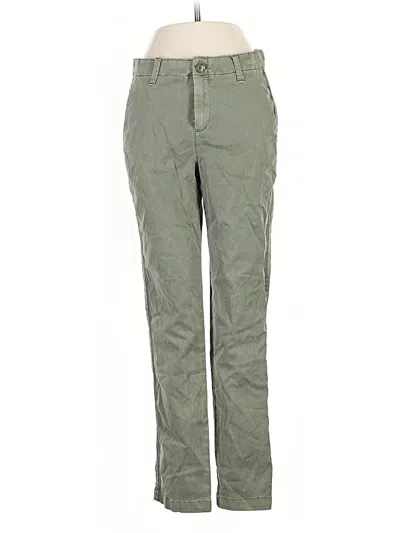 Pre-owned Gap Casual Pants In Green