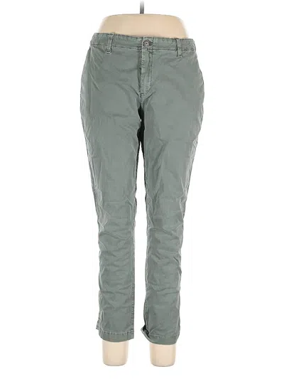 Pre-owned Gap Casual Pants In Green