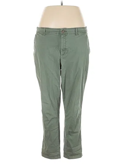 Pre-owned Gap Casual Pants In Green