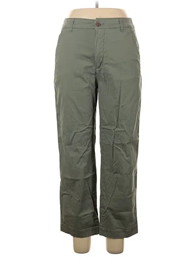 Pre-owned Gap Casual Pants In Green
