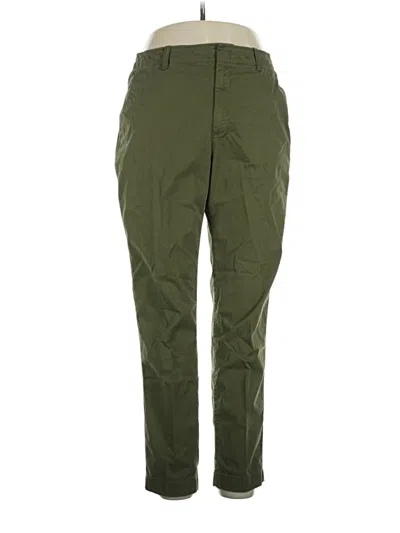 Pre-owned Gap Casual Pants In Green