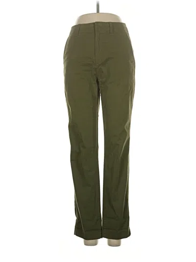 Pre-owned Gap Casual Pants In Green