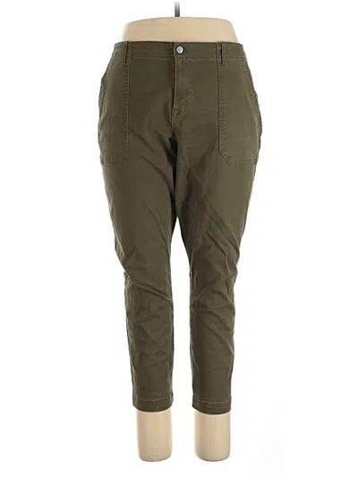 Pre-owned Gap Casual Pants In Green