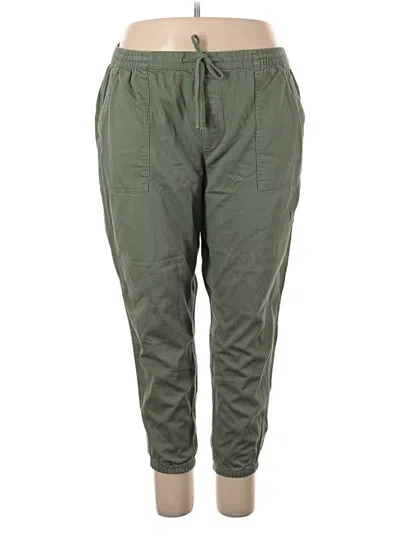 Pre-owned Gap Casual Pants In Green