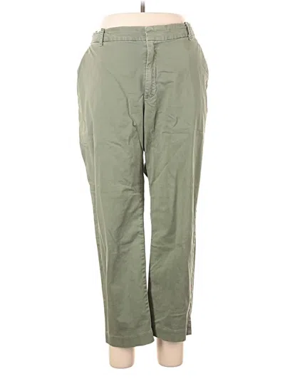 Pre-owned Gap Casual Pants In Green