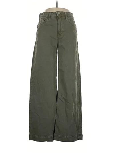 Pre-owned Gap Casual Pants In Green