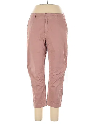 Pre-owned Gap Casual Pants In Pink