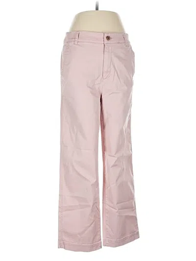 Pre-owned Gap Casual Pants In Pink