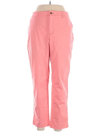 Pre-owned Gap Casual Pants In Pink