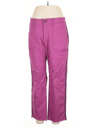 Pre-owned Gap Casual Pants In Purple