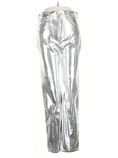 Pre-owned Gap Casual Pants In Silver