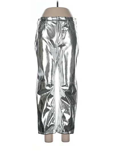 Pre-owned Gap Casual Pants In Silver