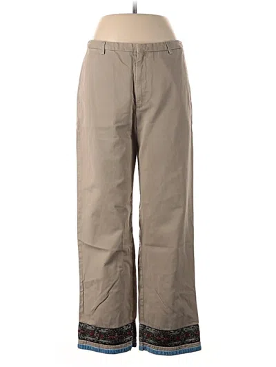 Pre-owned Gap Casual Pants In Tan