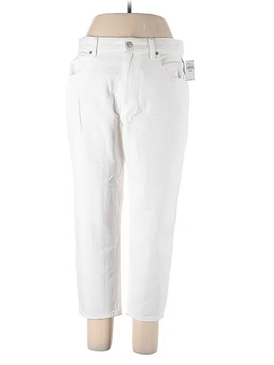 Pre-owned Gap Casual Pants In White