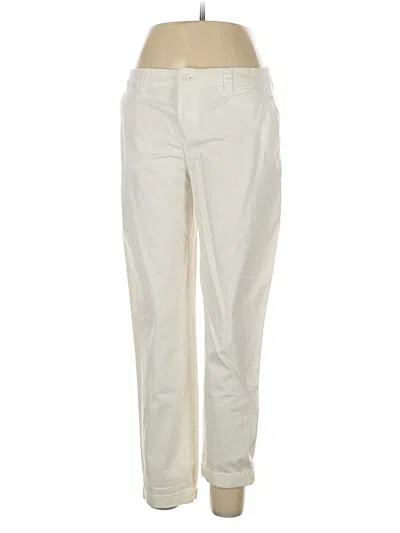 Pre-owned Gap Casual Pants In White
