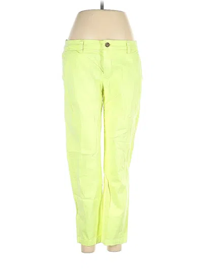 Pre-owned Gap Casual Pants In Yellow