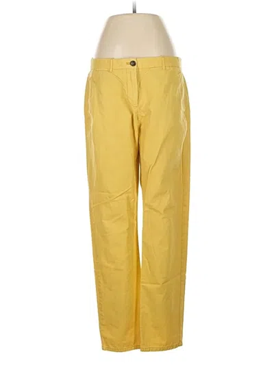 Pre-owned Gap Casual Pants In Yellow