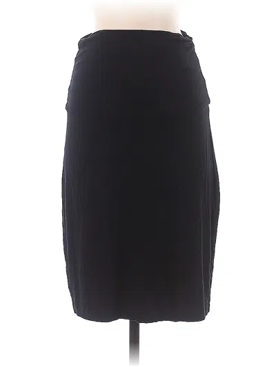 Pre-owned Gap Casual Skirt In Black