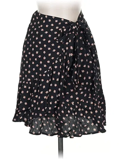 Pre-owned Gap Casual Skirt In Black