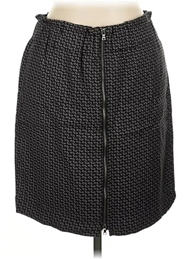 Pre-owned Gap Casual Skirt In Black