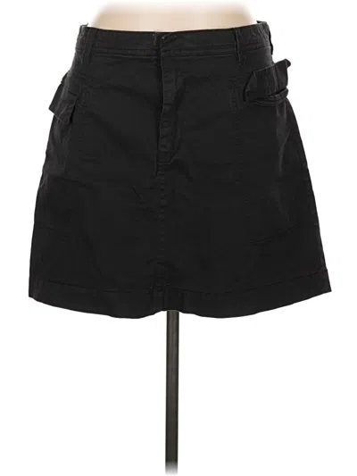 Pre-owned Gap Casual Skirt In Black