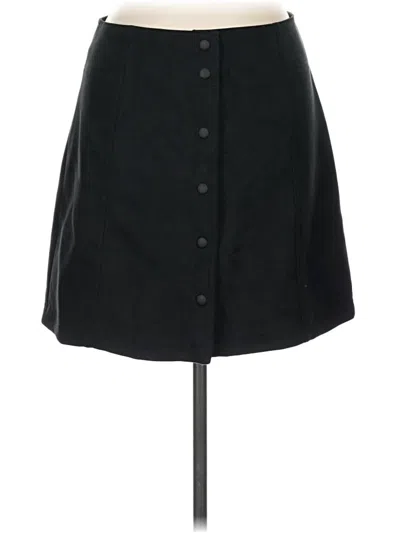 Pre-owned Gap Casual Skirt In Black