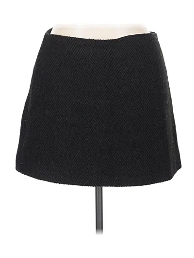 Pre-owned Gap Casual Skirt In Black