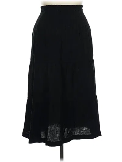 Pre-owned Gap Casual Skirt In Black