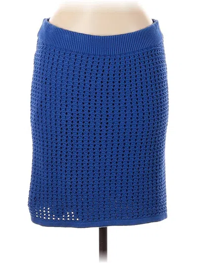 Pre-owned Gap Casual Skirt In Blue