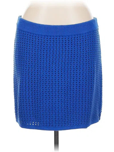 Pre-owned Gap Casual Skirt In Blue
