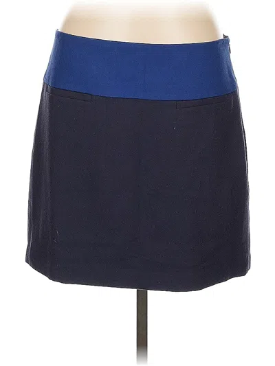 Pre-owned Gap Casual Skirt In Blue
