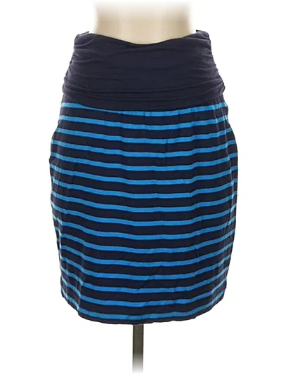 Pre-owned Gap Casual Skirt In Blue