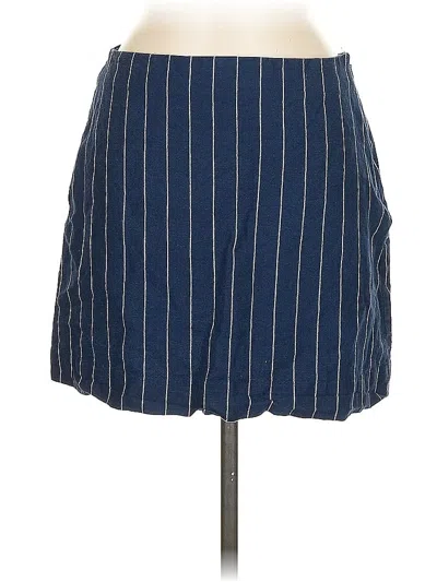 Pre-owned Gap Casual Skirt In Blue