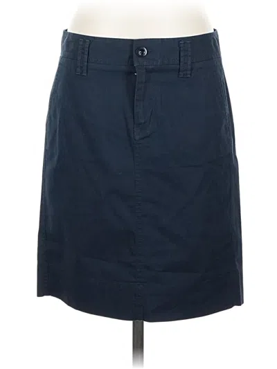 Pre-owned Gap Casual Skirt In Blue