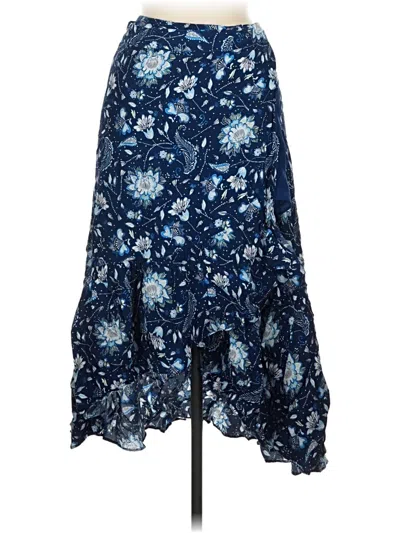Pre-owned Gap Casual Skirt In Blue