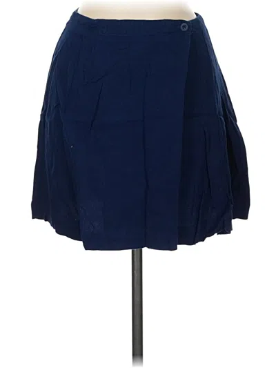 Pre-owned Gap Casual Skirt In Blue