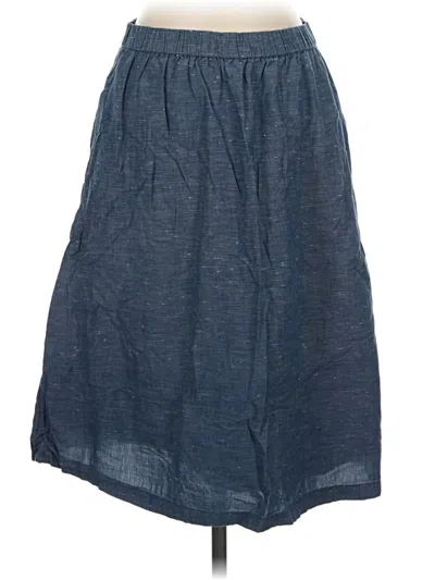 Pre-owned Gap Casual Skirt In Blue