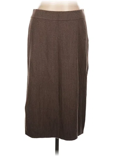 Pre-owned Gap Casual Skirt In Brown