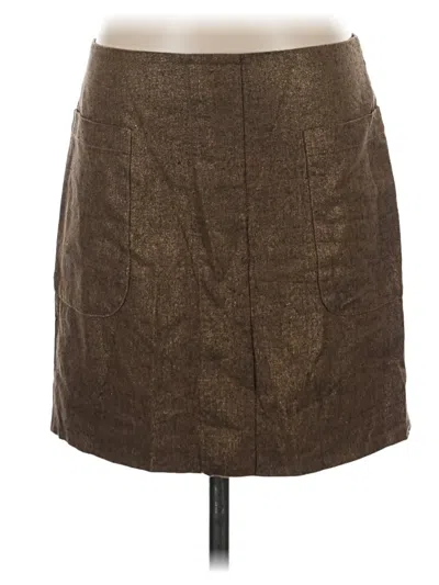 Pre-owned Gap Casual Skirt In Brown