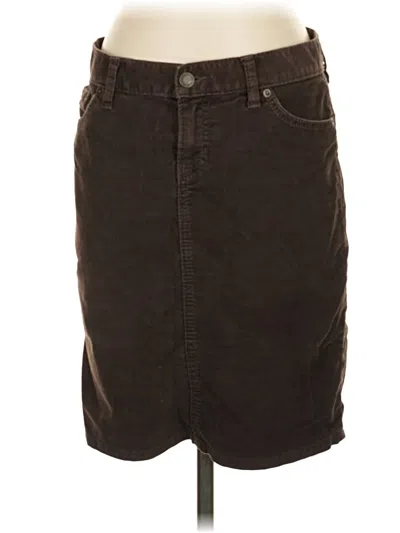 Pre-owned Gap Casual Skirt In Brown