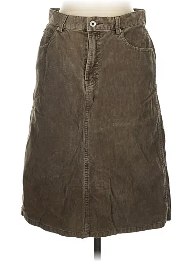 Pre-owned Gap Casual Skirt In Brown