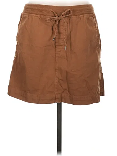 Pre-owned Gap Casual Skirt In Brown