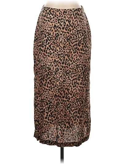 Pre-owned Gap Casual Skirt In Brown