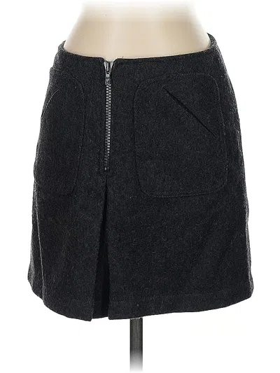 Pre-owned Gap Casual Skirt In Gray