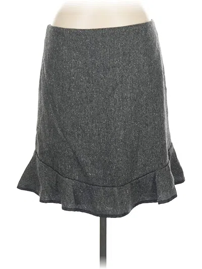 Pre-owned Gap Casual Skirt In Gray