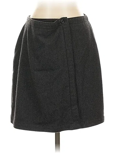 Pre-owned Gap Casual Skirt In Gray