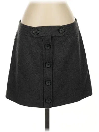 Pre-owned Gap Casual Skirt In Gray